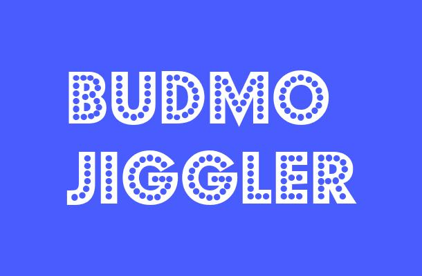 Budmo Jiggler Font