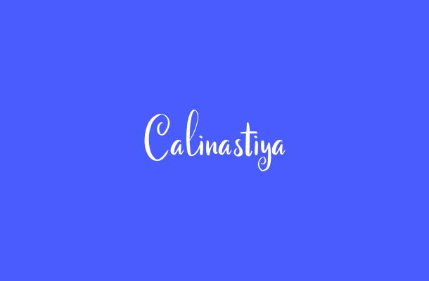 Calinastiya Font