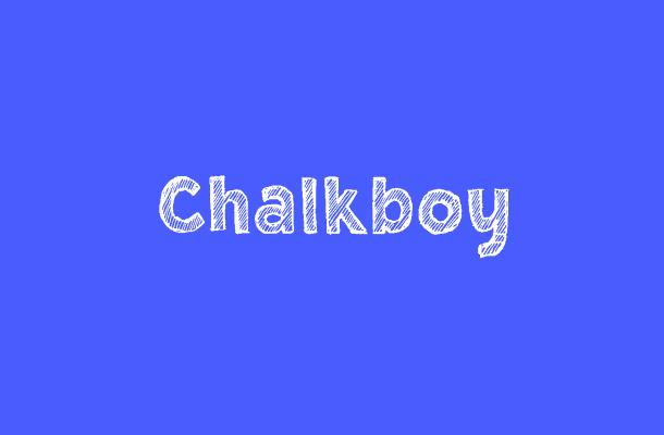 Chalkboy Font