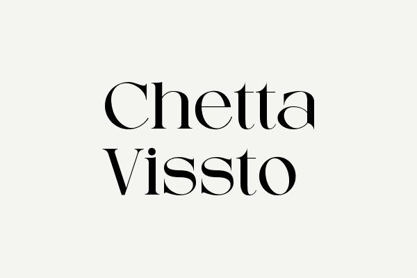 Chetta Vissto Font