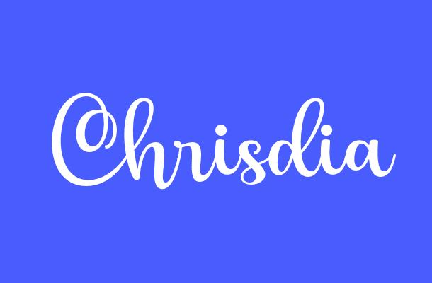 Chrisdia Font