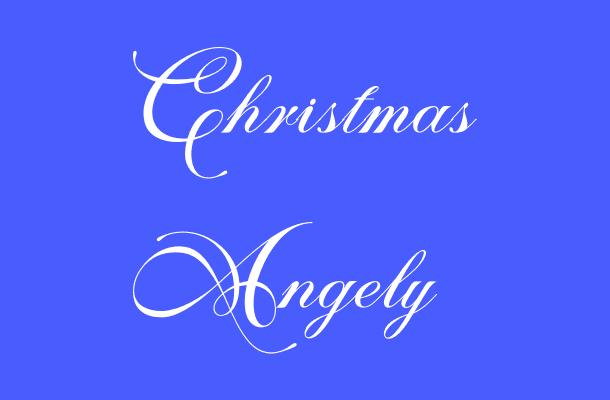 Christmas Angely Font