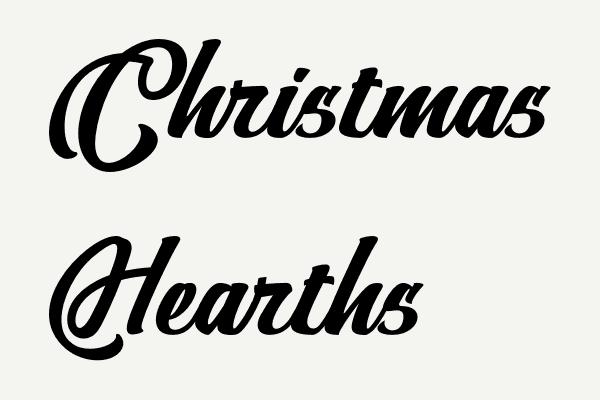 Christmas Hearths Font