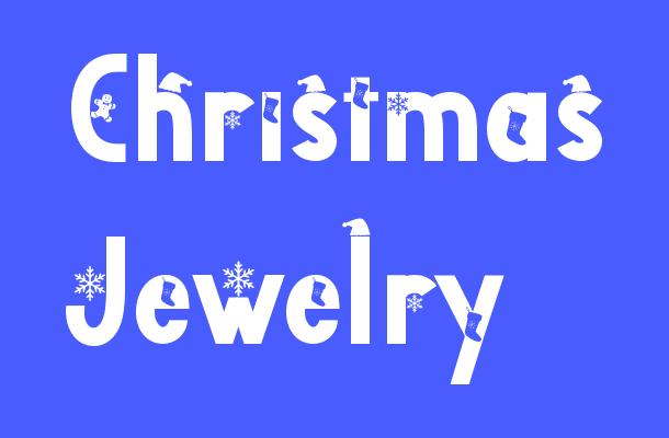 Christmas Jewelry Font