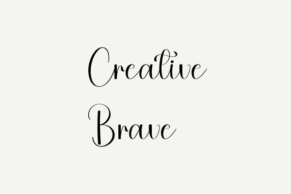 Creative Brave Font