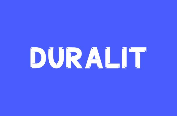 DURALIT Font