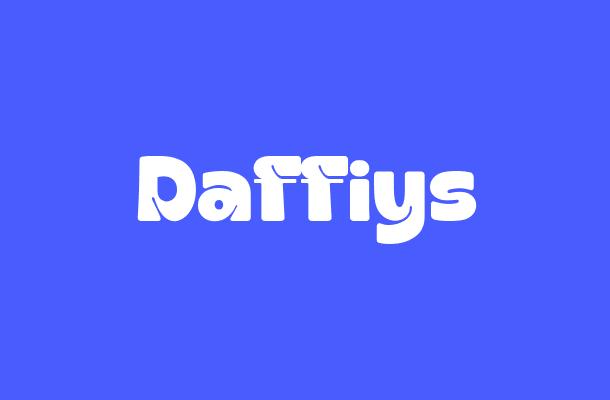 Daffiys Font
