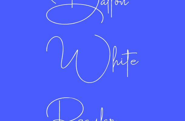 Dalton White Regular Font