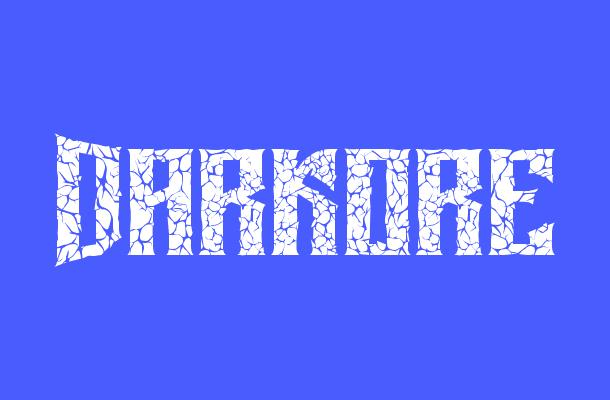 Darkore Font