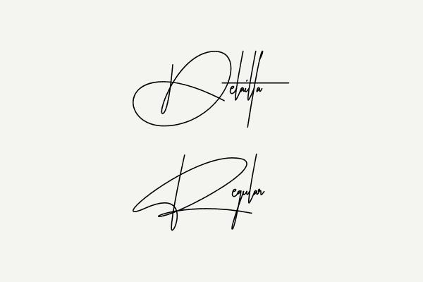 Delailta Regular Font