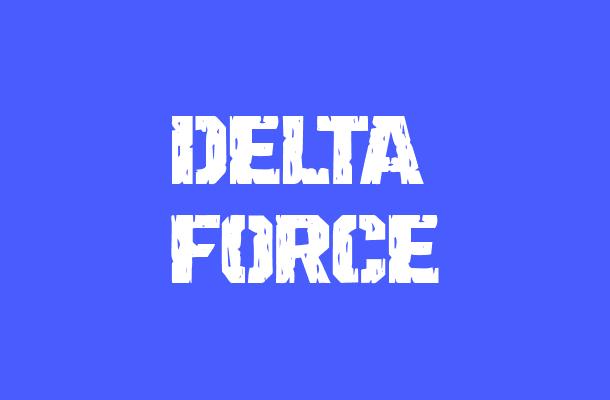 Delta Force Font
