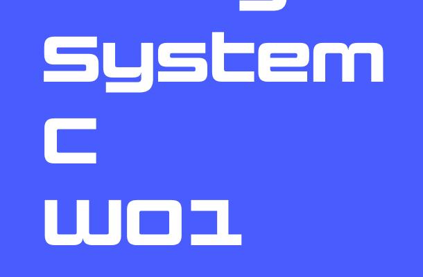 Design System C W01 900R Font