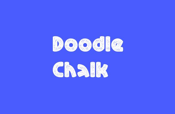 Doodle Chalk Font
