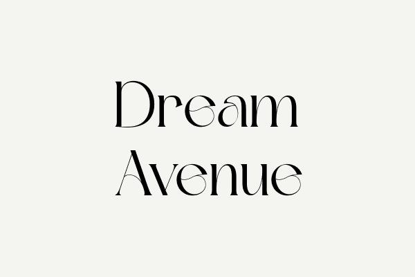 Dream Avenue Font