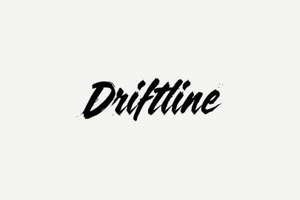 Driftline Font