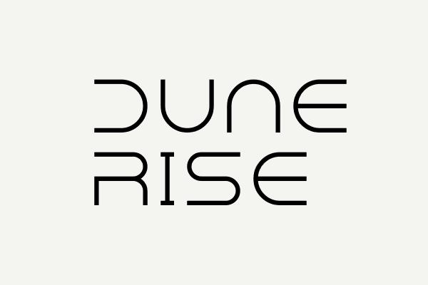 Dune Rise Font