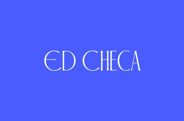ED Checa Font