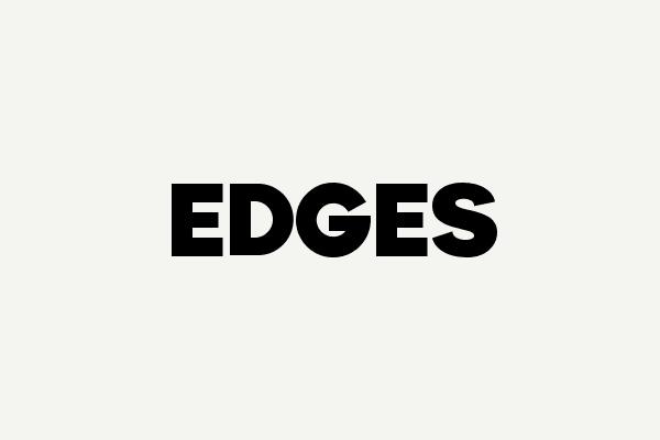 Edges Font Font