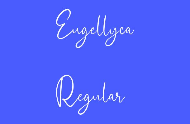 Eugellyca Regular Font