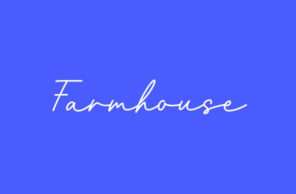 Farmhouse Font