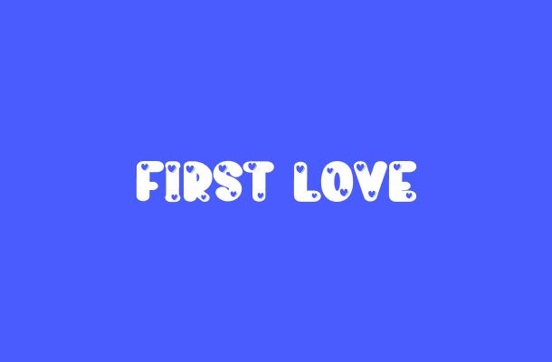 First Love Font