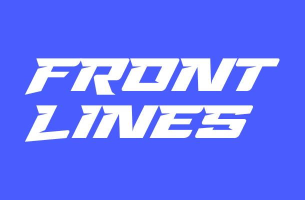 Front Lines Font Font
