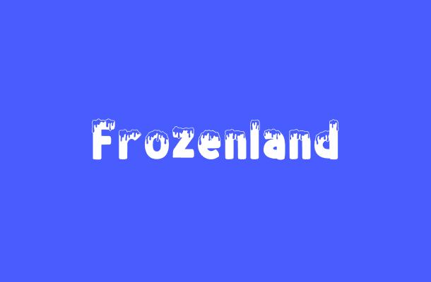 Frozenland Font