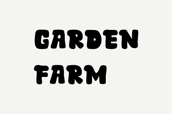 Garden Farm Font