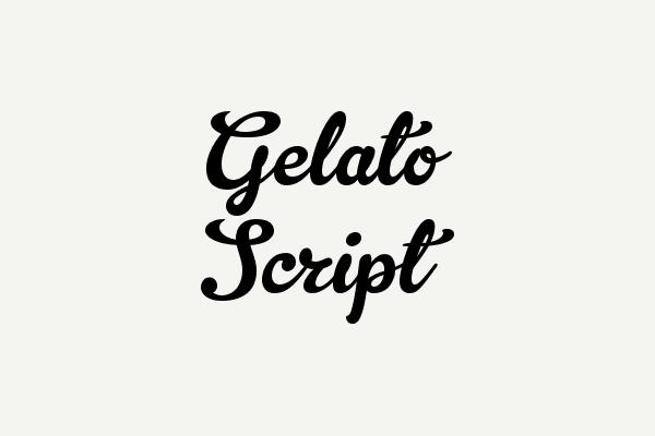 Gelato Script Font