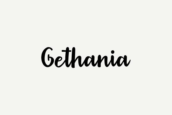 Gethania Font