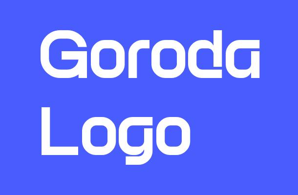 Goroda Logo Font