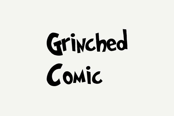 Grinched Comic Font