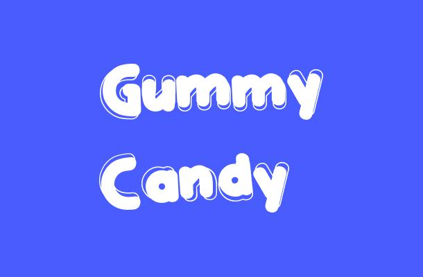 Gummy Candy Font