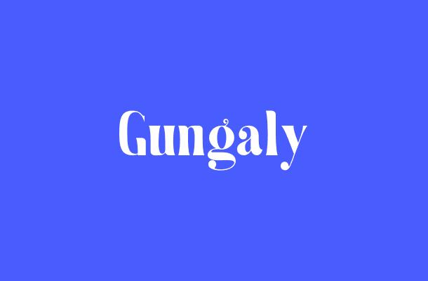 Gungaly Font