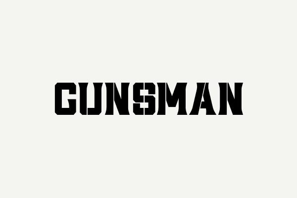 Gunsman Font