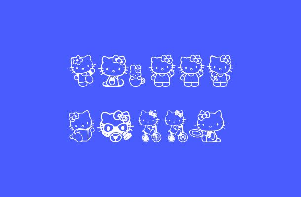 Hello Kitty Font