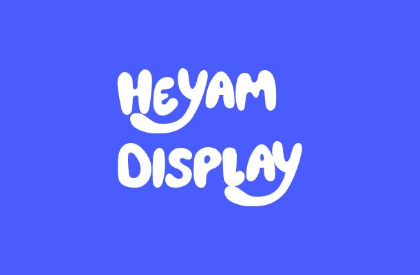 Heyam Display Font