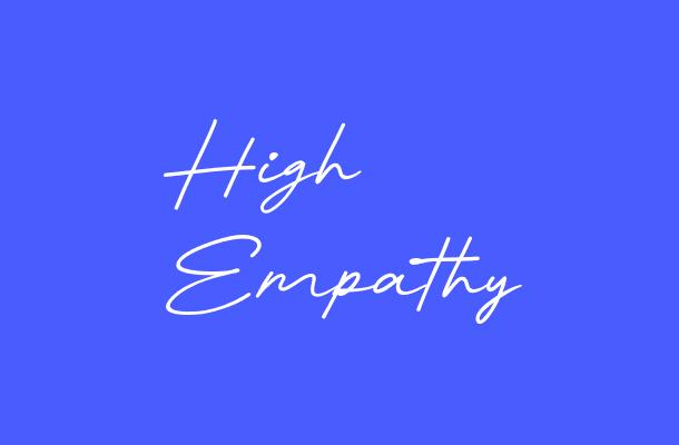 High Empathy Font