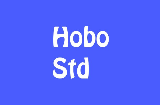 Hobo Std Font