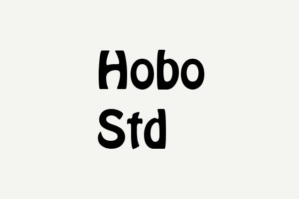 Hobo Std Font