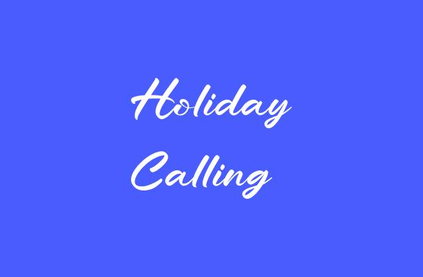 Holiday Calling Font