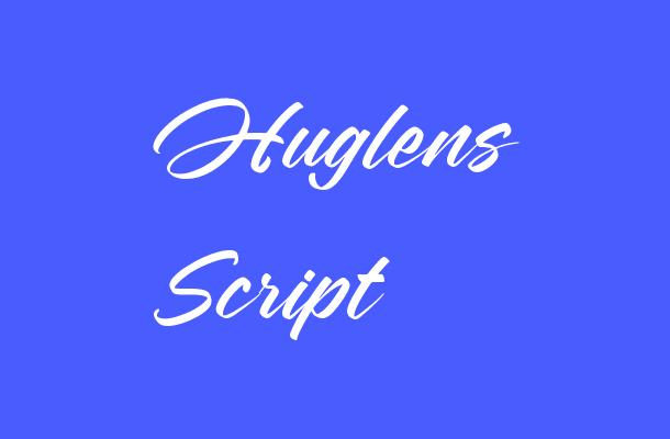 Huglens Script Font