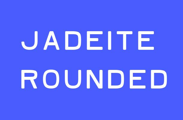 Jadeite Rounded Font