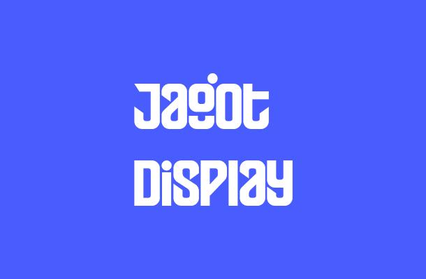 Jagot Display Font