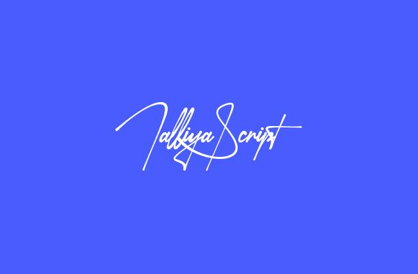 Jalliya Script Font