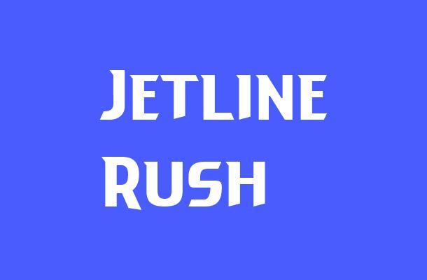 Jetline Rush Font