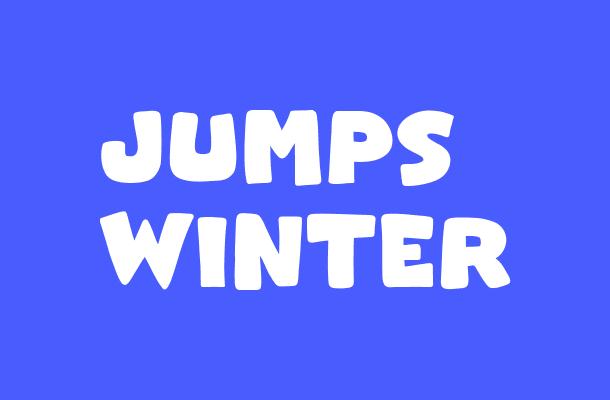 Jumps Winter Font
