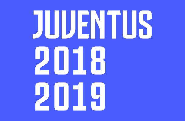 Juventus 2018 2019 Font