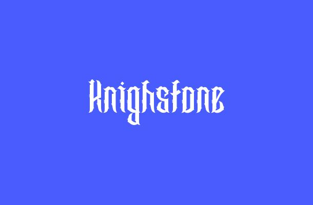 Knighstone Font