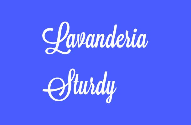 Lavanderia Sturdy Font